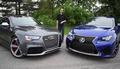 Lexus RC F vs Audi RS5 - porównanie sportowych coupe